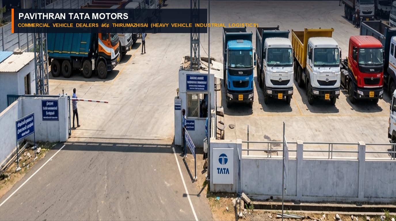 Pavithran Tata Motors (Commercial Vehicle Dealers) Thirumazhisai